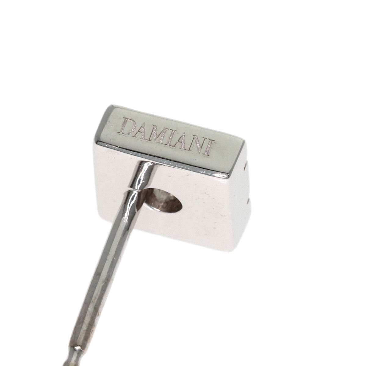 Damiani Belle Epoque Diamond (single earring only) earring K18 White Gold Ladies [Used]
