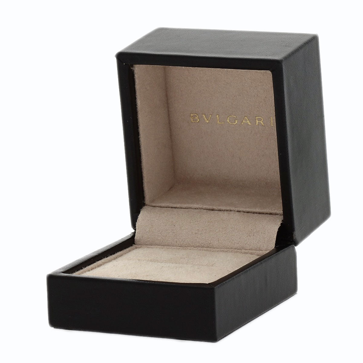 BVLGARI Double logo 1P Diamond Ring K18 White Gold Ladies [Used]