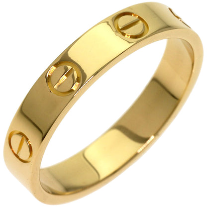 CARTIER love ring #53 Ring K18 Yellow Gold Ladies [Used]