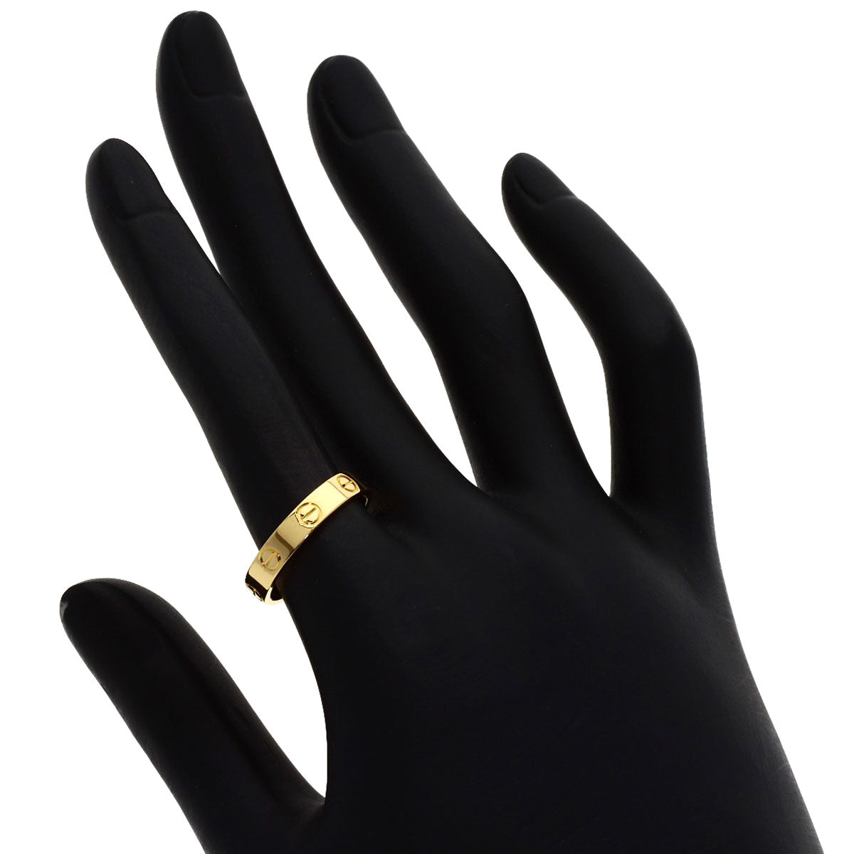 CARTIER love ring #53 Ring K18 Yellow Gold Ladies [Used]