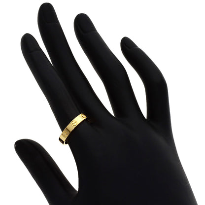 CARTIER love ring #53 Ring K18 Yellow Gold Ladies [Used]