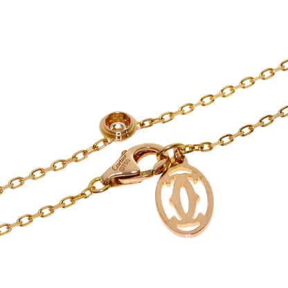 CARTIER Damour Small Model Diamond Necklace K18 Pink Gold Ladies [Used]