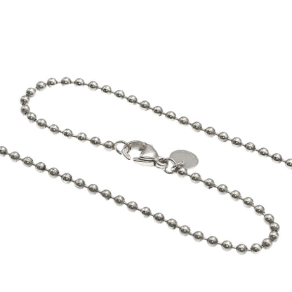 TIFFANY&Co. Return to oval tag Necklace Silver Ladies [Used]