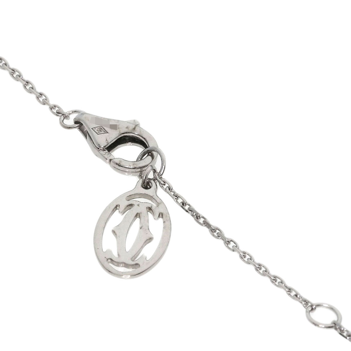 CARTIER Symbol Diamond Bracelet K18 White Gold Ladies [Used]
