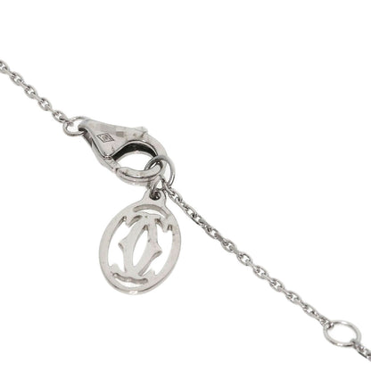 CARTIER Symbol Diamond Bracelet K18 White Gold Ladies [Used]
