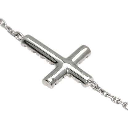 CARTIER Symbol Diamond Bracelet K18 White Gold Ladies [Used]