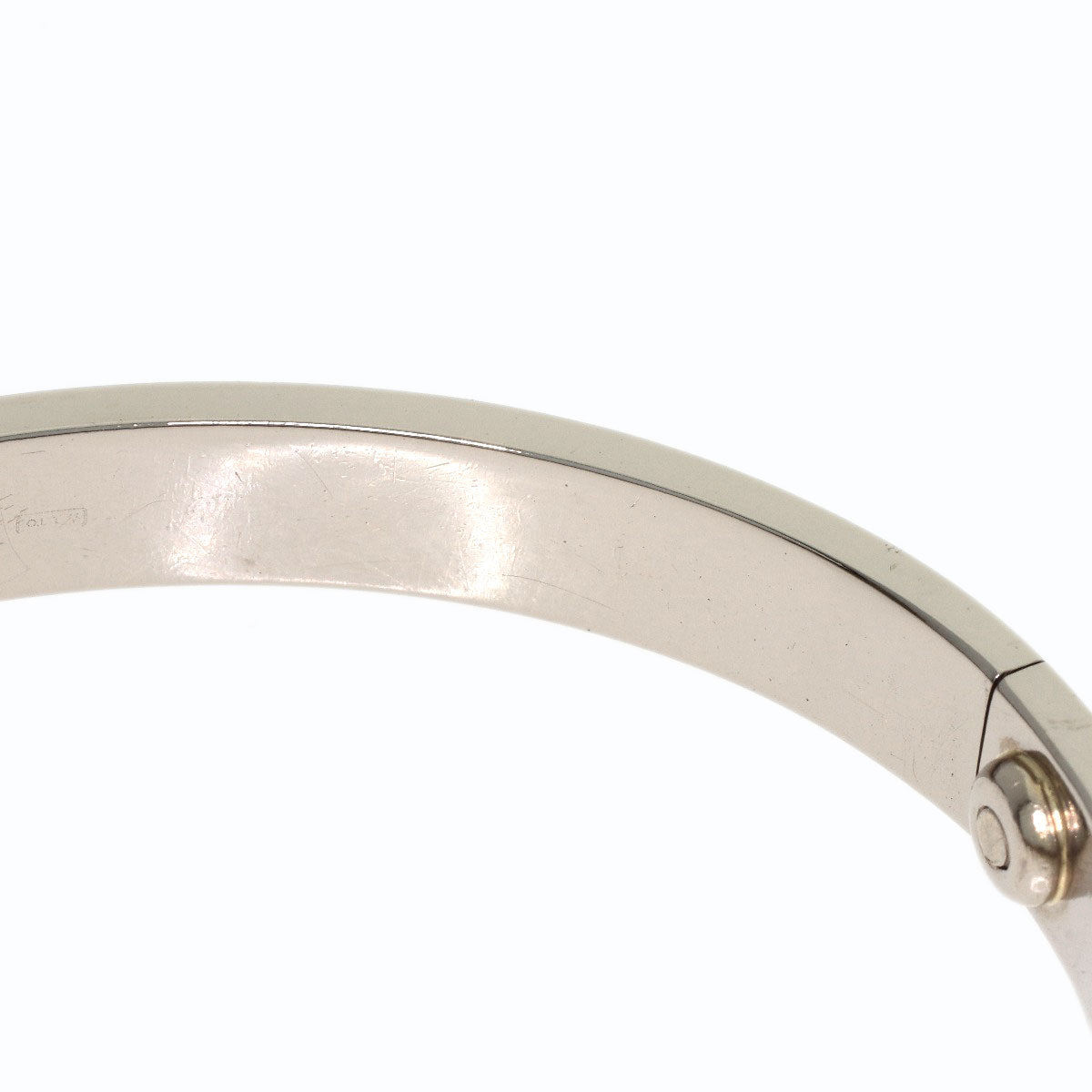 CARTIER LOVE Bracelets #16 No driver Bracelet K18 White Gold Ladies [Used]