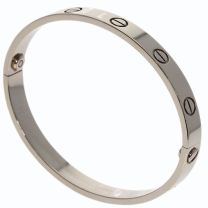 CARTIER LOVE Bracelets #16 No driver Bracelet K18 White Gold Ladies [Used]
