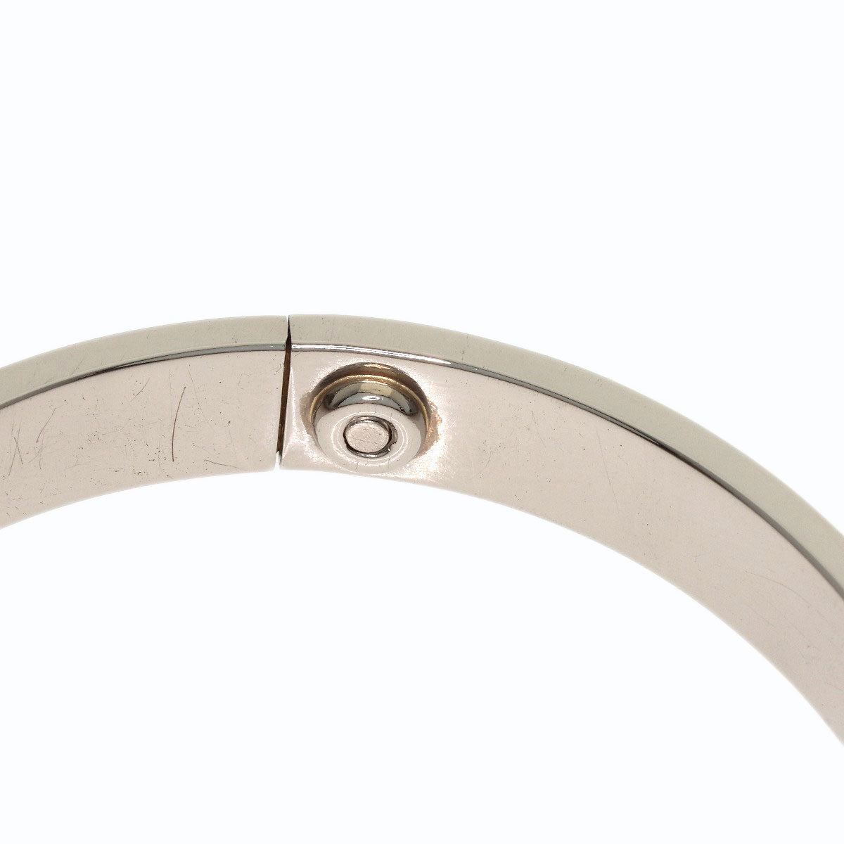 CARTIER LOVE Bracelets #16 No driver Bracelet K18 White Gold Ladies [Used]