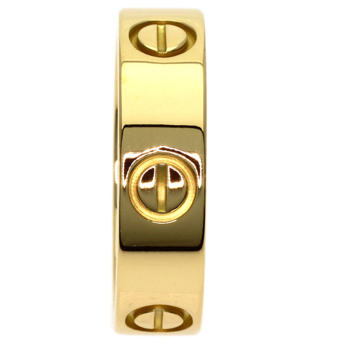 CARTIER love ring #55 Ring K18 Yellow Gold Ladies [Used]