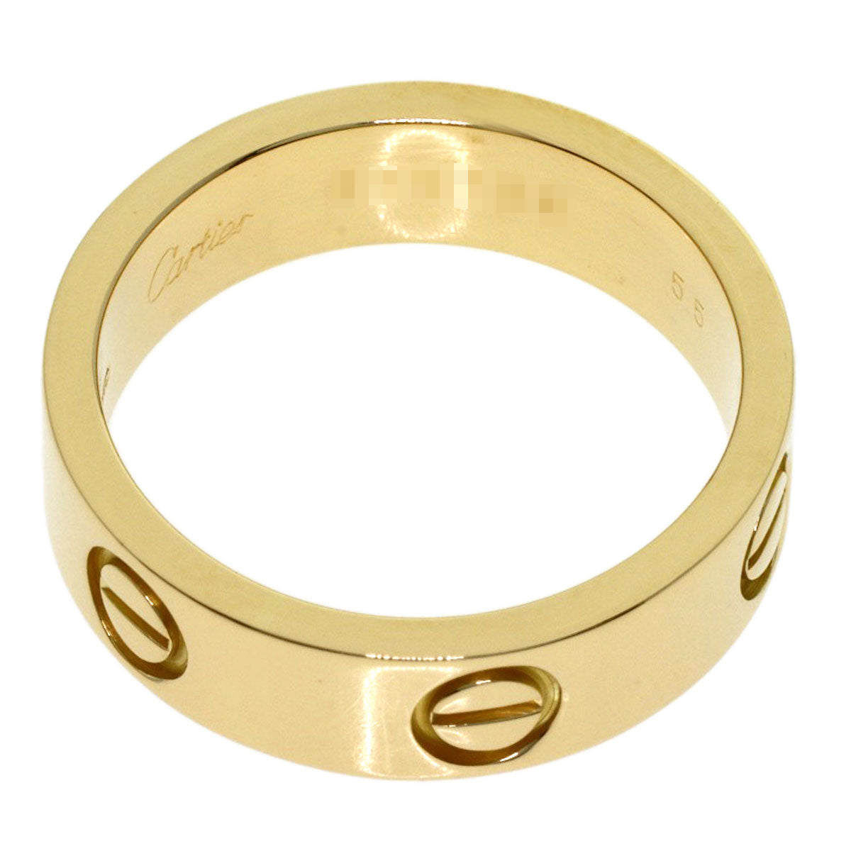 CARTIER love ring #55 Ring K18 Yellow Gold Ladies [Used]
