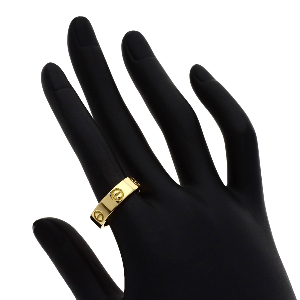 CARTIER love ring #55 Ring K18 Yellow Gold Ladies [Used]