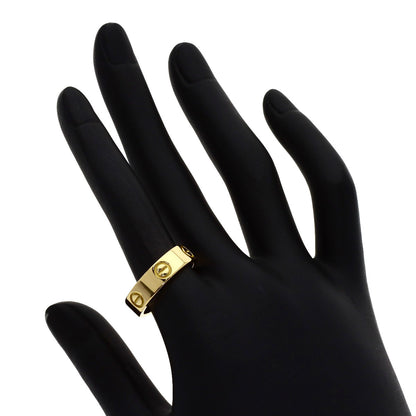 CARTIER love ring #55 Ring K18 Yellow Gold Ladies [Used]