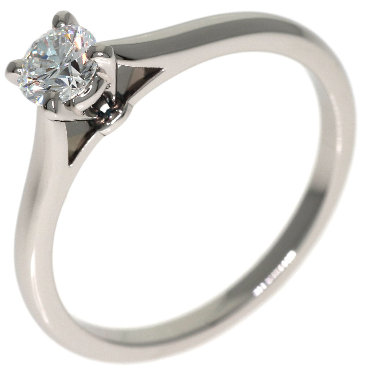 CARTIER Solitaire Diamond D-VS1-VG #47 Ring Platinum PT950 Ladies [Used]