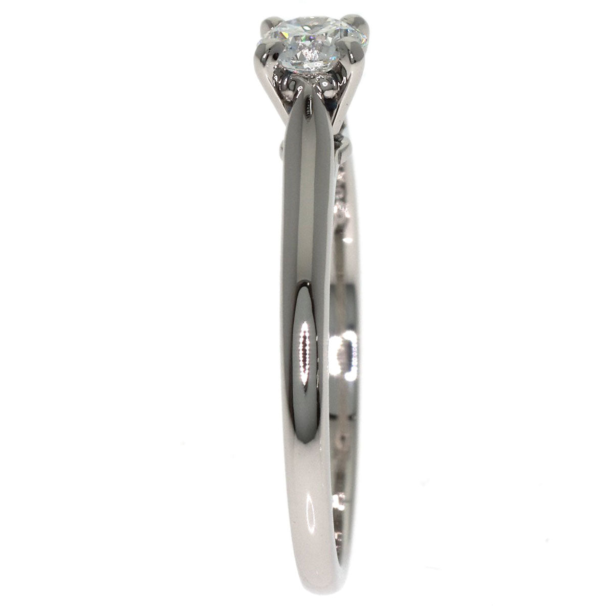 CARTIER Solitaire Diamond D-VS1-VG #47 Ring Platinum PT950 Ladies [Used]