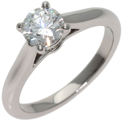 CARTIER Solitaire 1P Diamond #46 Ring Platinum PT950 Ladies [Used]