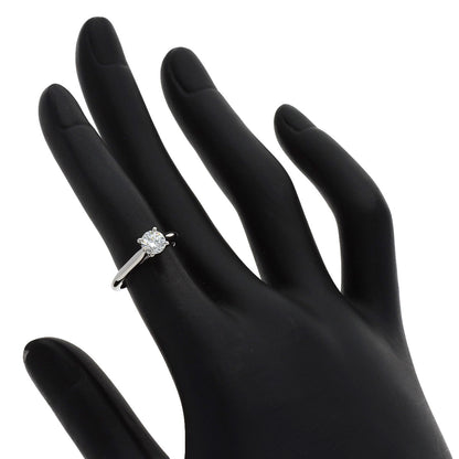 CARTIER Solitaire 1P Diamond #46 Ring Platinum PT950 Ladies [Used]