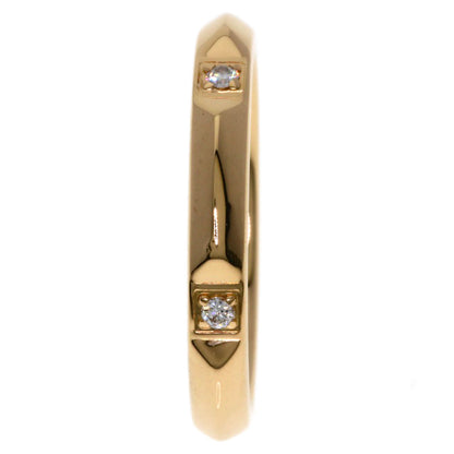 TIFFANY&Co. True Band Ring Diamond Ring K18 Pink Gold Ladies [Used]