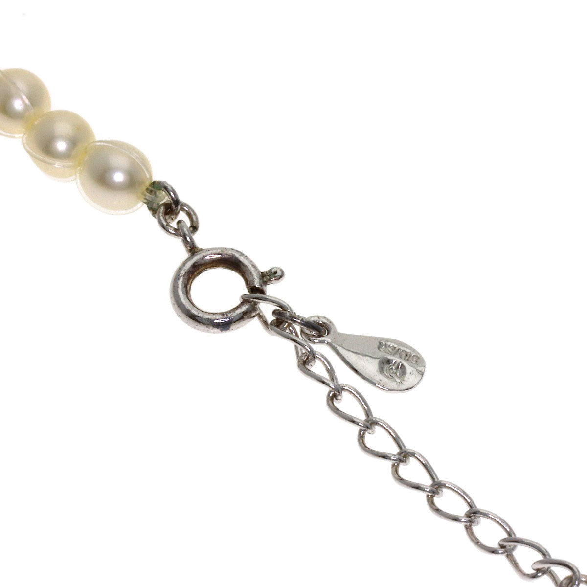 TASAKI Freshwater Pearl Pearl Necklace Silver Ladies [Used]