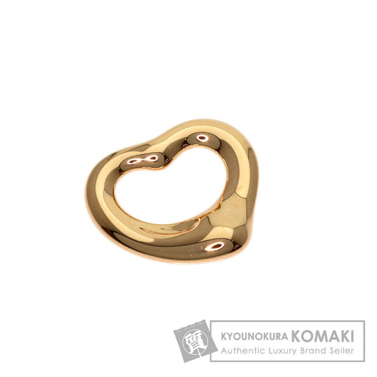 TIFFANY&Co. Open heart Pendant top K18 Pink Gold Ladies [Used]