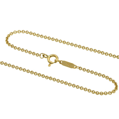 TIFFANY&Co. Notes Heart Necklace K18 Yellow Gold Ladies [Used]