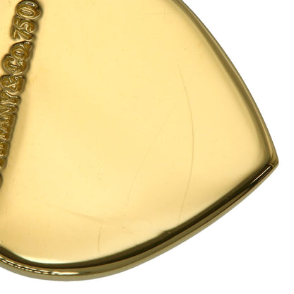 TIFFANY&Co. Notes Heart Necklace K18 Yellow Gold Ladies [Used]