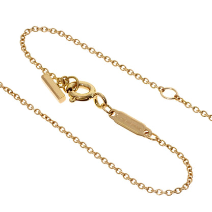 TIFFANY&Co. T smile small Necklace K18 Pink Gold Ladies [Used]