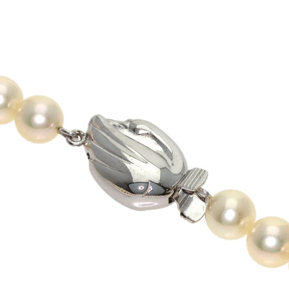 TASAKI Pearl Pearl Swan Hardware Necklace Silver Ladies [Used]