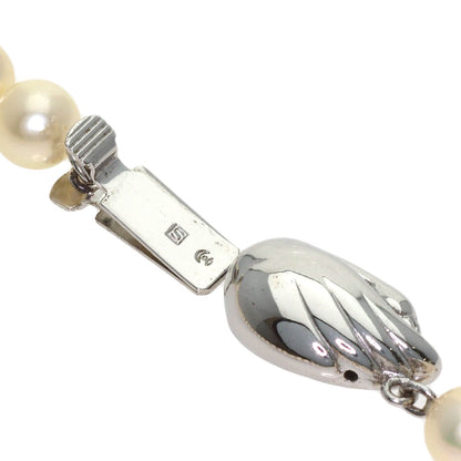 TASAKI Pearl Pearl Swan Hardware Necklace Silver Ladies [Used]