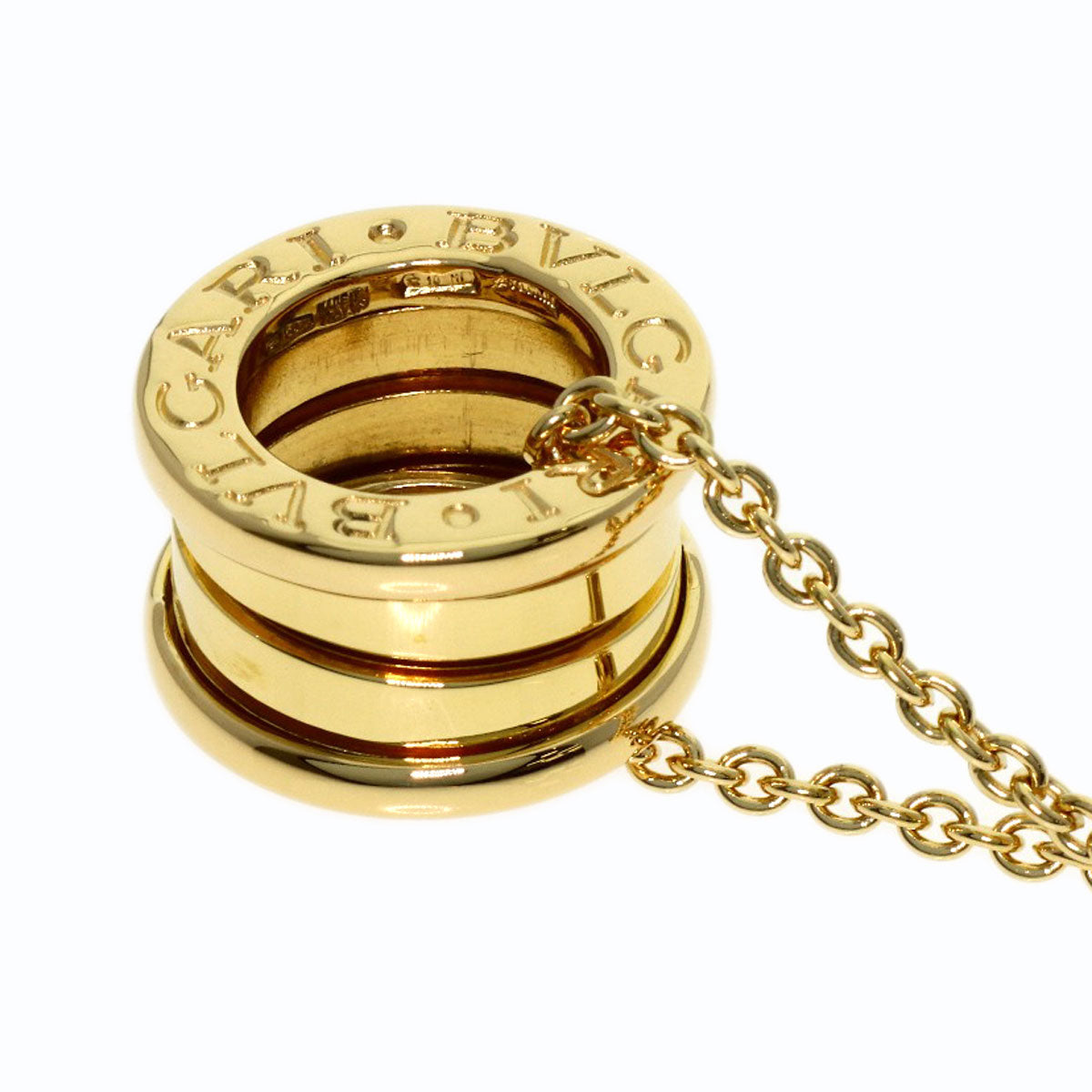 BVLGARI B.zero1 Necklace K18 Yellow Gold Ladies [Used]