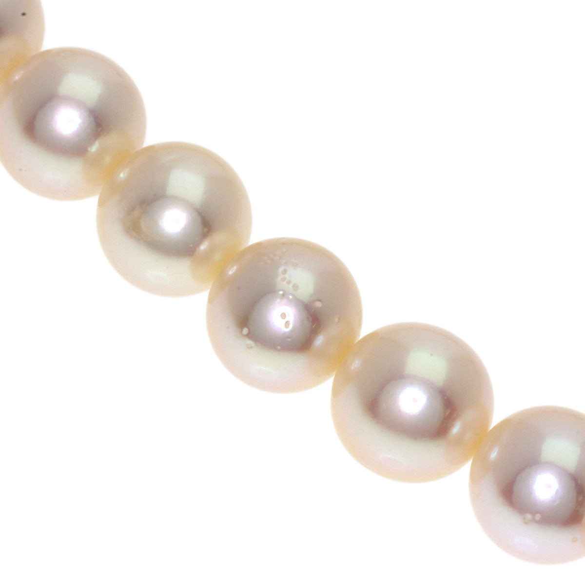 TASAKI Pearl Pearl Earring 2-piece set Necklace K14 White Gold Ladies [Used]