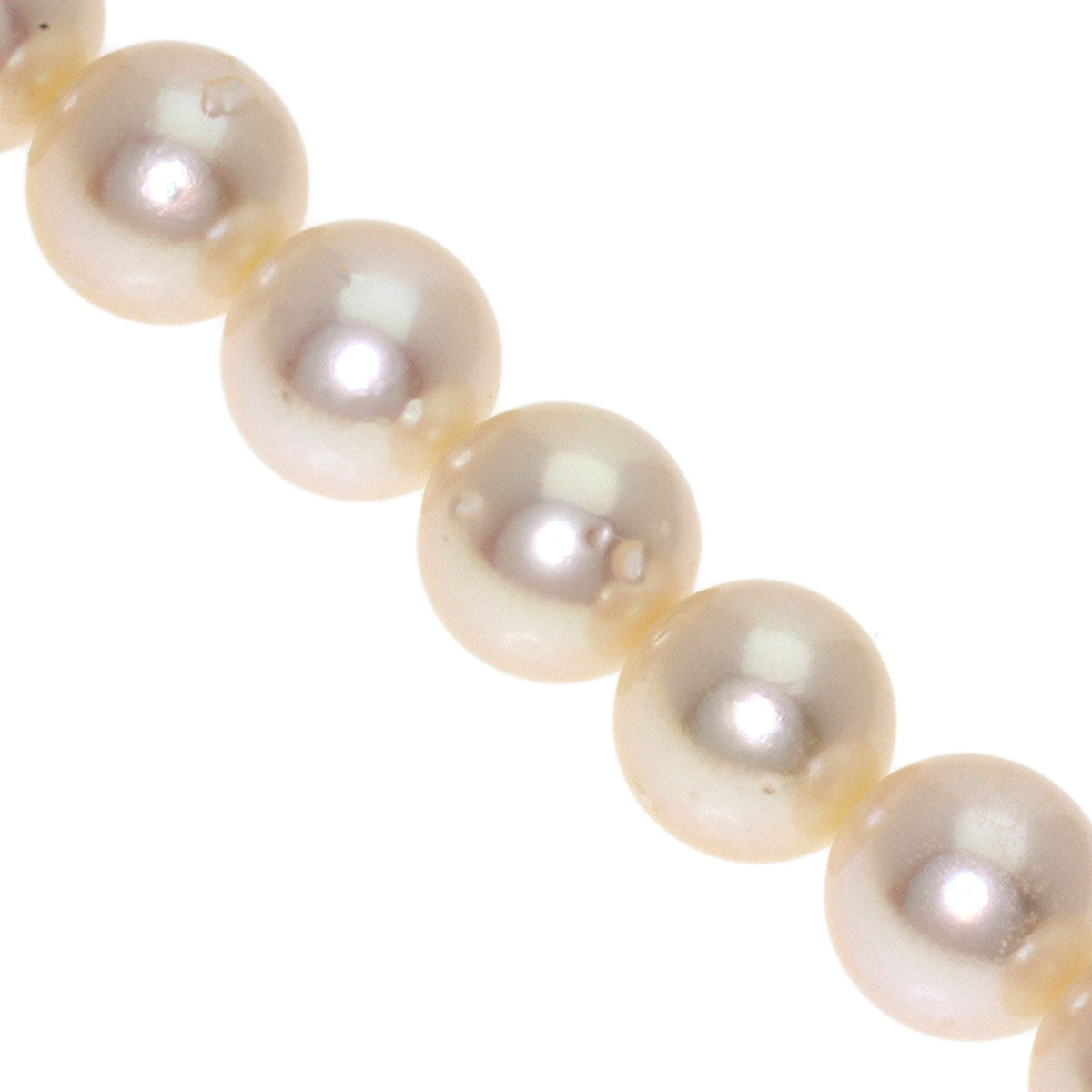TASAKI Pearl Pearl Earring 2-piece set Necklace K14 White Gold Ladies [Used]