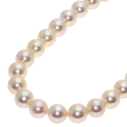 TASAKI Pearl Pearl Earring 2-piece set Necklace K14 White Gold Ladies [Used]