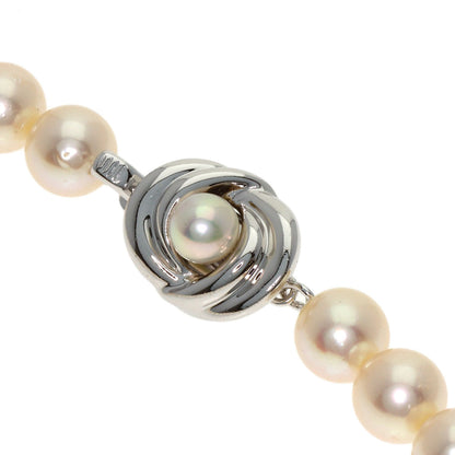 TASAKI Pearl Pearl Earring 2-piece set Necklace K14 White Gold Ladies [Used]