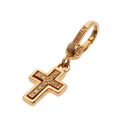 Damiani Belle Epoque XXS Diamond Pendant top K18 Pink Gold Ladies [Used]