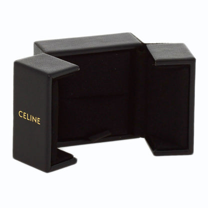 CELINE Maillon Triomphe Studs earring K18 Yellow Gold Ladies [Used]