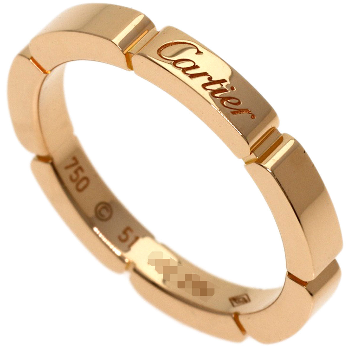 CARTIER Mayon PANTHERE #51 Ring K18 Pink Gold Ladies [Used]