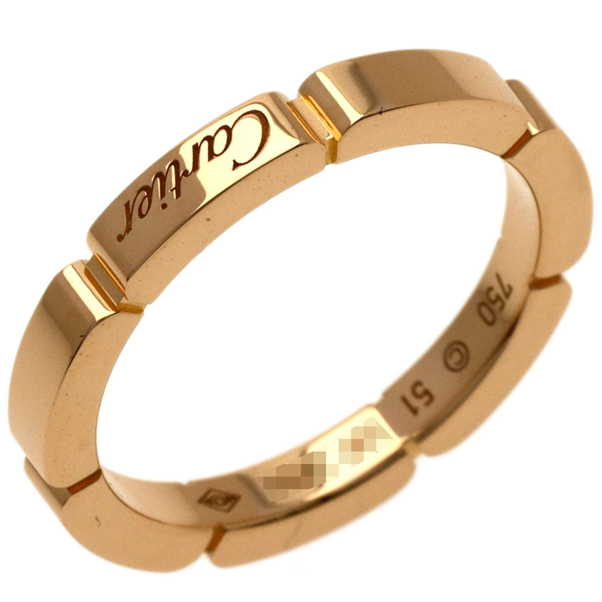 CARTIER Mayon PANTHERE #51 Ring K18 Pink Gold Ladies [Used]