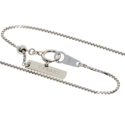 TASAKI Multi-colored stone Necklace K18 White Gold Ladies [Used]