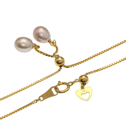 TASAKI Pearl Pearl Necklace K18 Yellow Gold Ladies [Used]
