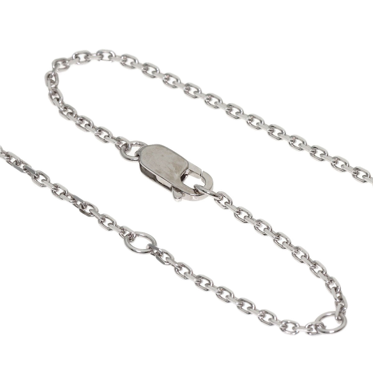 FRED Force 10 Diamond Necklace K18 White Gold Ladies [Used]
