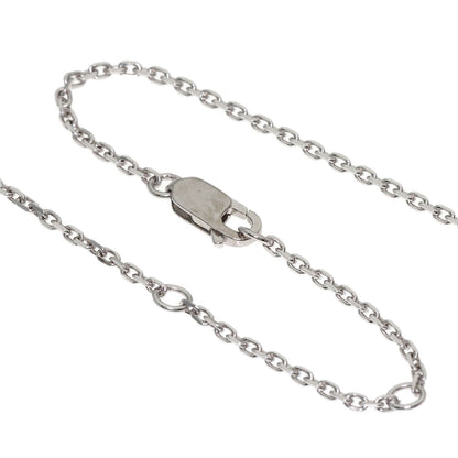 FRED Force 10 Diamond Necklace K18 White Gold Ladies [Used]