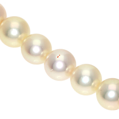 MIKIMOTO Pearl Pearl Long Necklace K14 White Gold Ladies [Used]