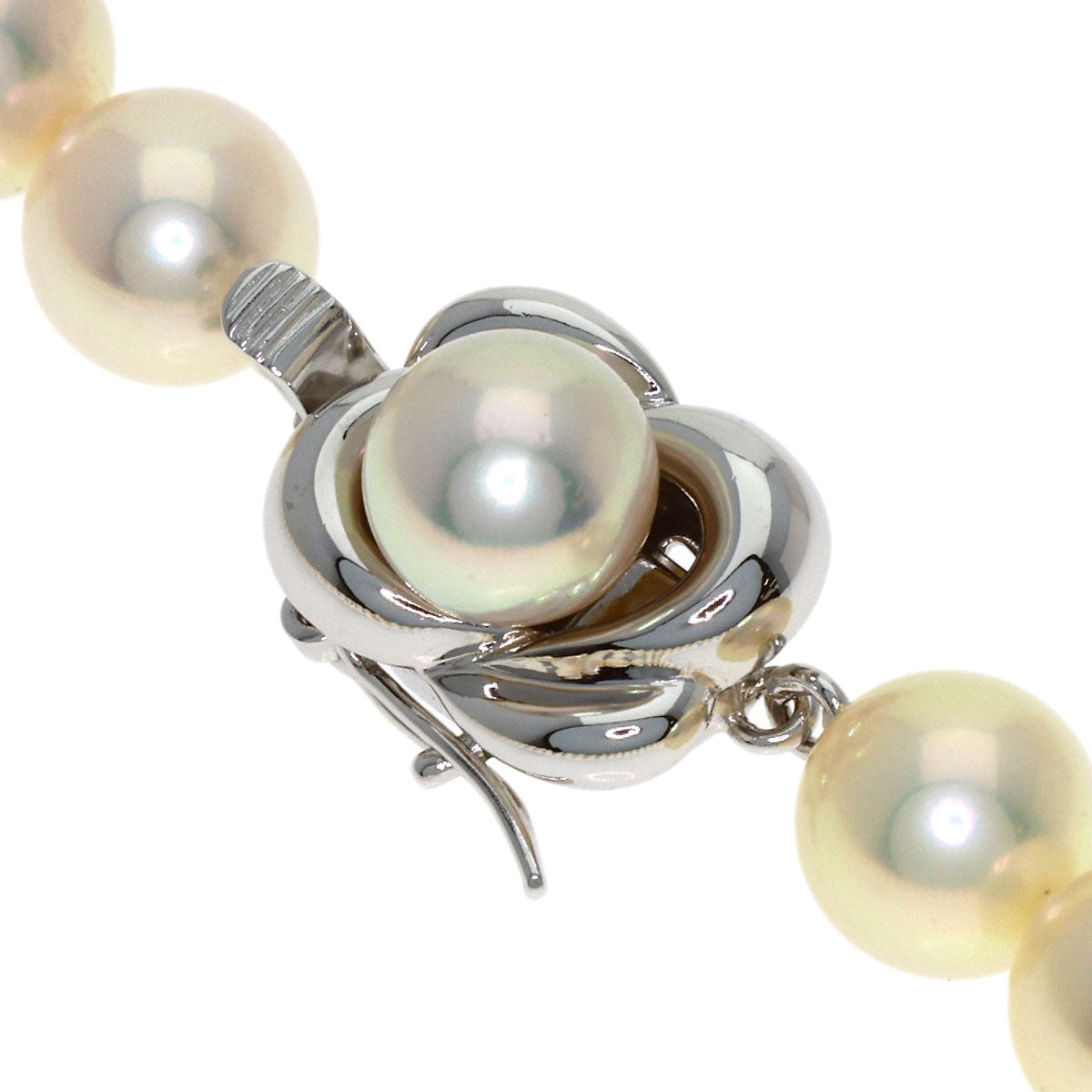 TASAKI Pearl Pearl Necklace Silver Ladies [Used]