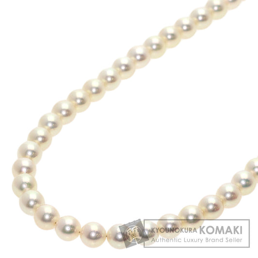 TASAKI Pearl Pearl Long Necklace K14 White Gold Ladies [Used]