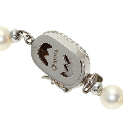 TASAKI Pearl Pearl Long Necklace K14 White Gold Ladies [Used]