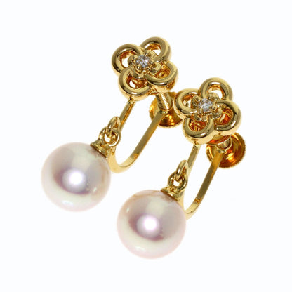 TASAKI Pearl Pearl Earring K18 Yellow Gold Ladies [Used]