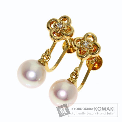 TASAKI Pearl Pearl Earring K18 Yellow Gold Ladies [Used]