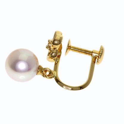 TASAKI Pearl Pearl Earring K18 Yellow Gold Ladies [Used]