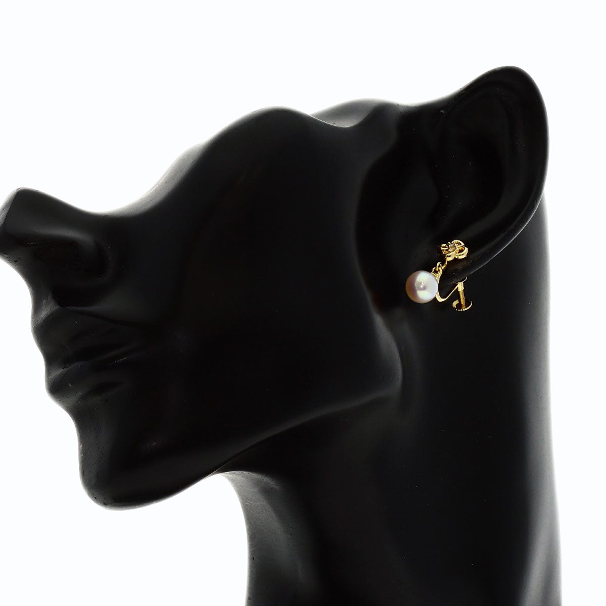 TASAKI Pearl Pearl Earring K18 Yellow Gold Ladies [Used]